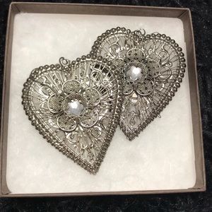 Heart earring